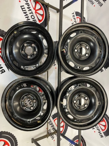 Диски штампованные VW R14 5*100 6J ET37 ЦО 57,1