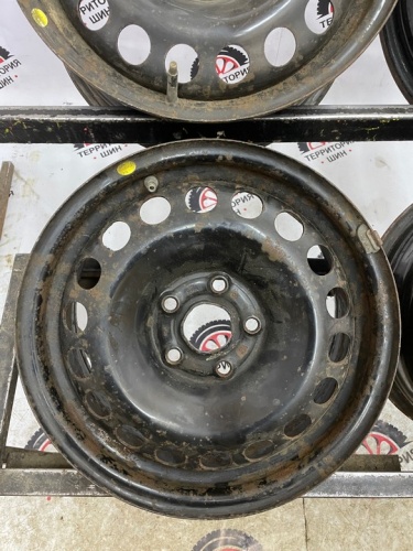 Штампы Чёрные Шевроле R15 5*105 ЦО56.6 ET42 6J