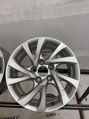 литье Серые R16 5х114,3 цо60.1 ЕТ45 6.5j