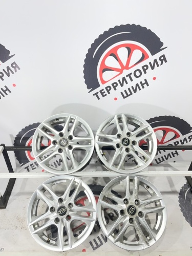 Диски литые KIA  R15 5х114.3 ET45 ЦО67.1 5.5J