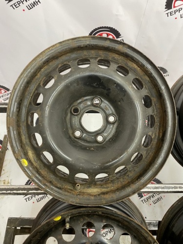 Штампы Чёрные Шевроле R15 5*105 ЦО56.6 ET42 6J